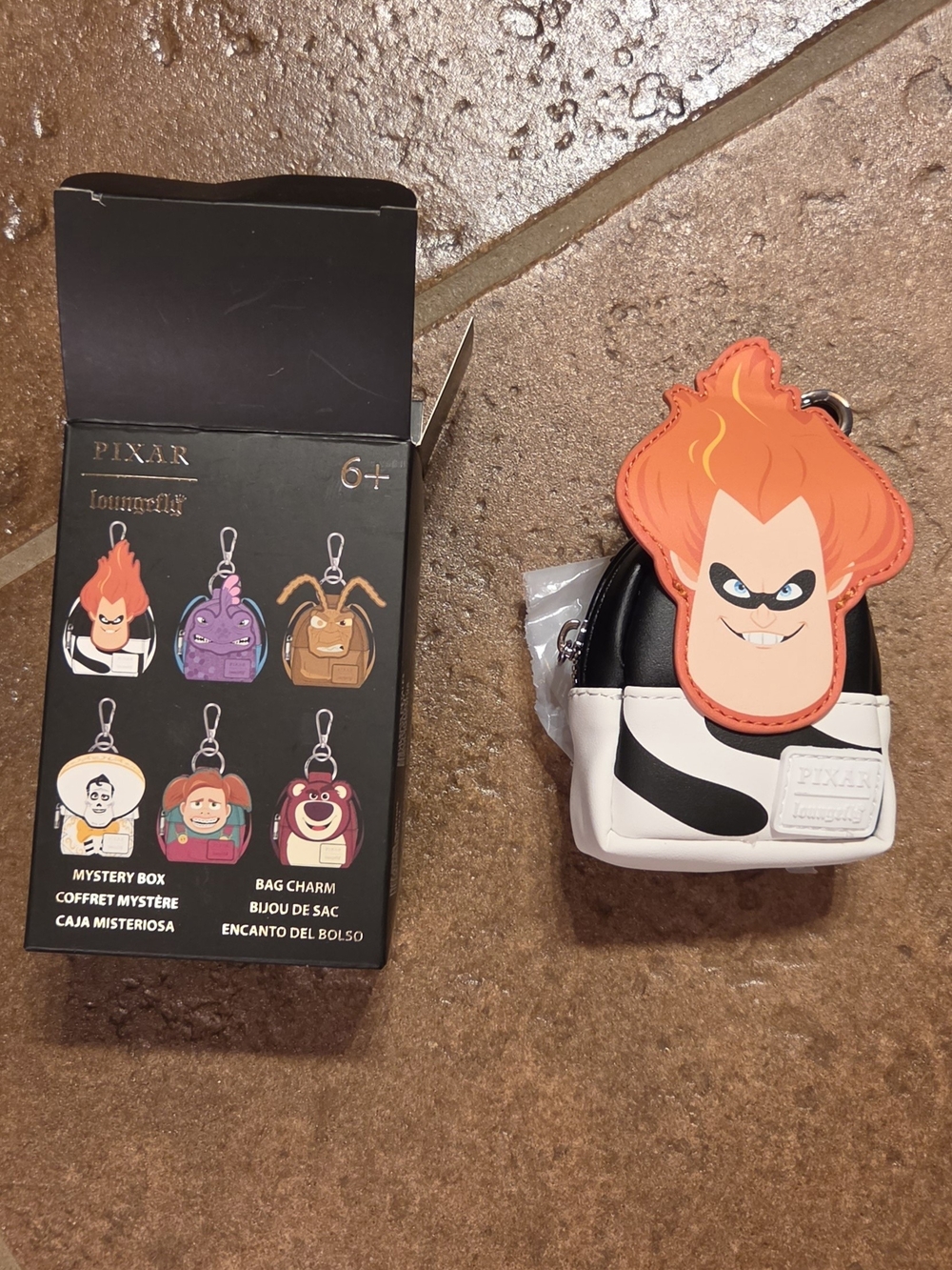 Loungefly Pixar Rivals Cosplay Mystery Mini Backpack Keychain Charm - Syndrome